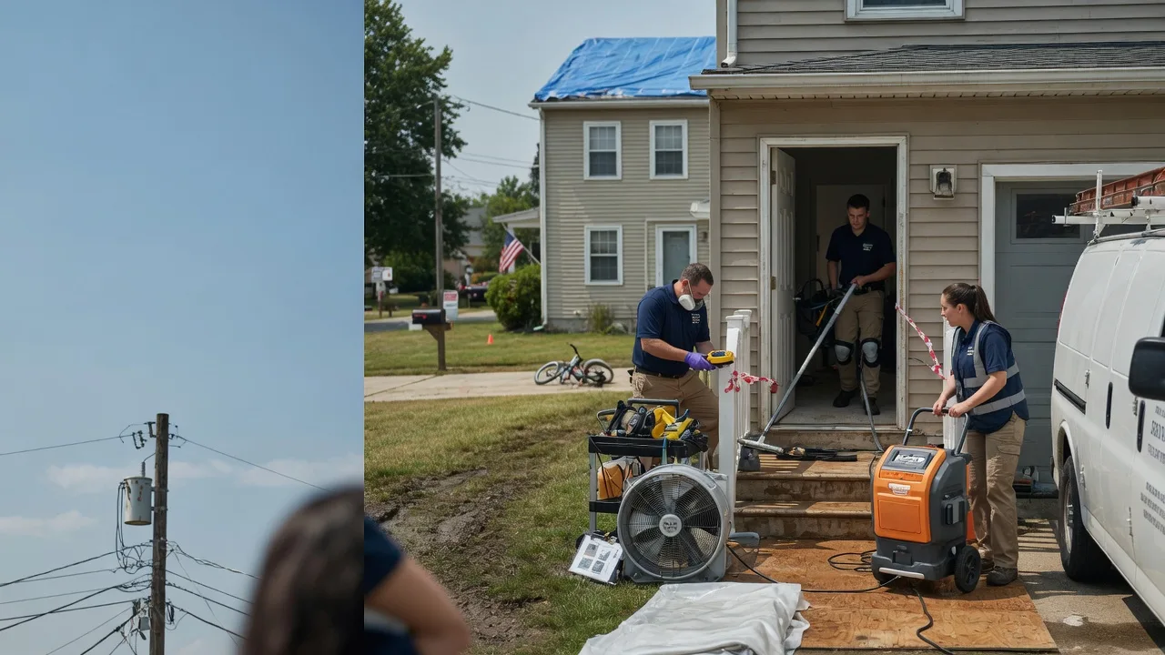 Water Damage Repair in Hanston, KS near me
